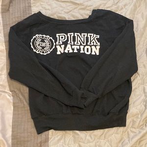 Pink Victoria Secret XS sweater and has been worn a few times.